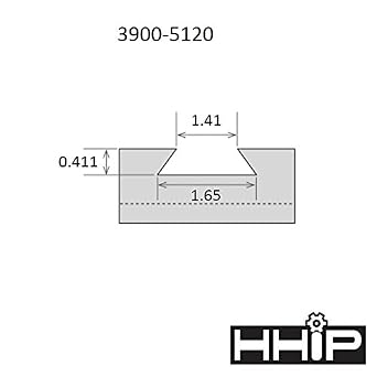 HHIP 3900-5120 BXA 6 Pc Set - Wedge Type (251-222)