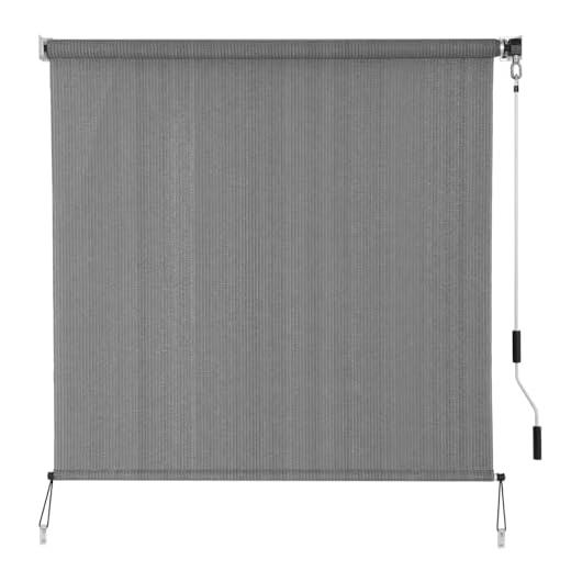 Best outdoor patio umbrella for windy area SEEYE Outdoor Cordless Roller Shades
