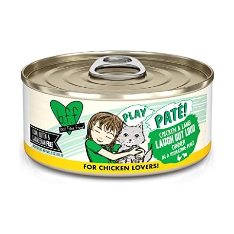 B.F.F. PLAY Chicken & Lamb Laugh Out Loud, 5.5oz Can (Pack of 8) Cover
