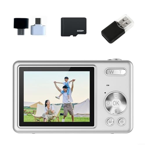 Cámara digital para vlogs y videocámara HD de 96 MP con zoom 16X estilo retro CCD