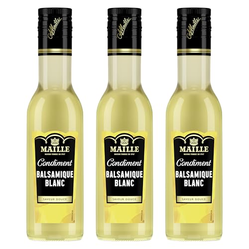 Maille Condiment Balsamique Blanc 25 cl - Lot de 3