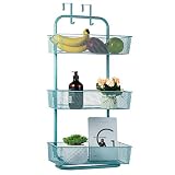 Over the Door Basket Hanger Organizer 3 Tier Hanging Basket Storage Rack Fruit Over Door Basket Shel