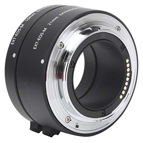 Kit de Tube D'extension Macro à Mise au Point Automatique pour Appareil Photo à Monture ‑M, Adaptateur de Tube D'extension Gros Plan 10 Mm 21 Mm avec Excellente Mesure, pour