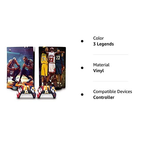 Peyanz Ps 5 Skin For Console(Disk Edition) And Controllers Vinyl Sticker, Durable, Scratch Resistant, Bubble-Free, Compatible With Playstatìon 5 #TOP5