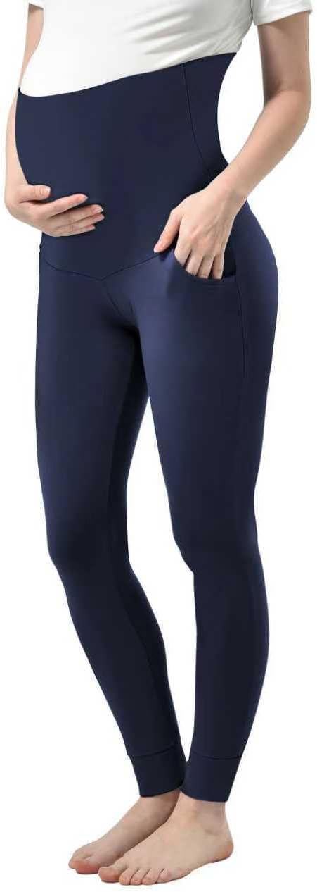 Maternity Joggers for Women - Maternity Casual Pants Activewear Women's Pregnancy Sweatpants with Pockets