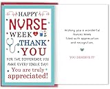 Bablira Nurses Week Thank You Card – Happy Nurses Week Appreciation Greeting...