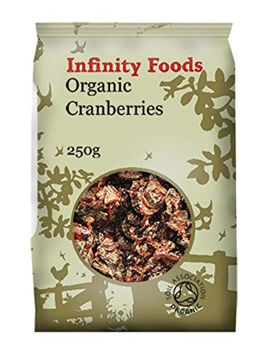 Organic Dried Cranberries 250g