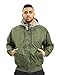 Produktbild Brandit MA1 Sweat Hooded Jacket, Farbe: oliv+grey, Größe: L