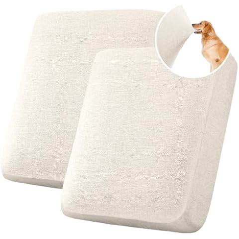H.VERSAILTEX Water Resistant Linen Look Cushion Covers Cover