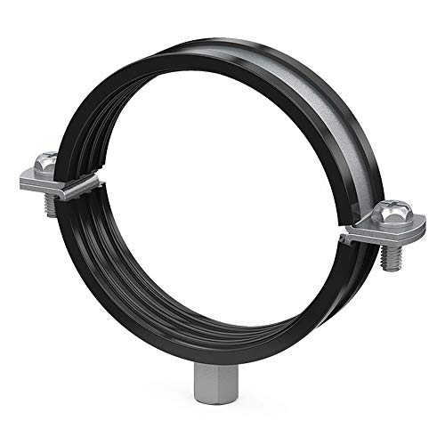 Abrazadera isofónica M8 M10 560 mm soporte para tubo de ventilación de 10 u 2