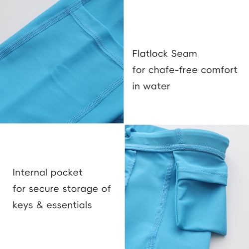 Image of UPF 50+ Kid's Swim Pants Swim Leggings for Boys and Girls Sun Protective