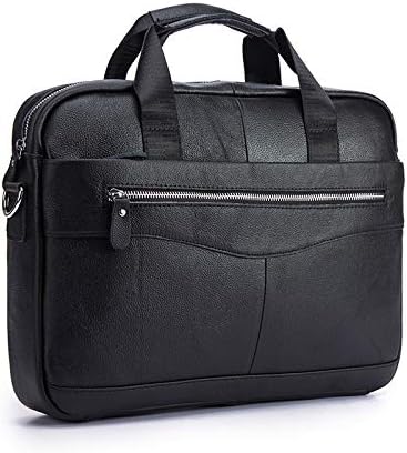 Miniatura 2 de Genuine Leather Sling Bag for Men Small Shoulder Messenger Pack for Outdoor Travel Business with Gift Box