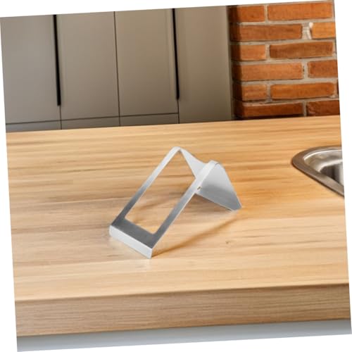 Soporte para botellas de vino de acero inoxidable moderno miniatura 5