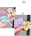 20pcs Cute Hair Clips Fashion Hair Accessories with Bows Butterfly Flower Non-slip Metal Snap Pins Party Decor (C purple 20pcs)