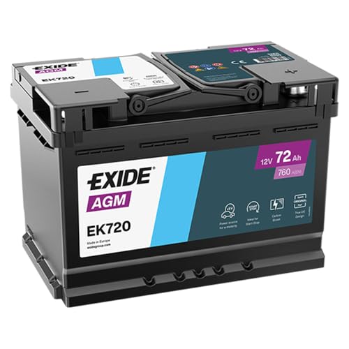 EXIDE Batería de coche AGM Automotive