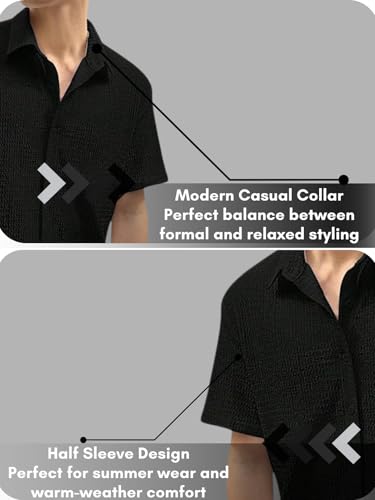 Image of Leriya Fashion Full Shirt for Man | Unique Shirts for Men Stylish |Casual White Shirt's for Mans |Polycotton Button Down Shirt for Mens (Available in Plus Size)