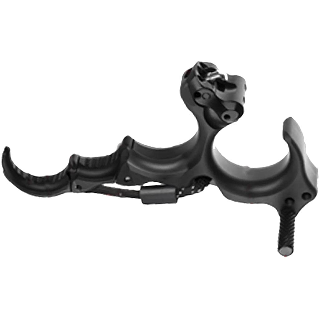 T R U BALL Tru Ball HBC Flex Release 34 Finger Large Black Tungsten Brass