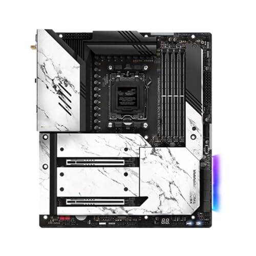pc motherboard Fit For ASRock X670E Taichi Carrara Motherboard Support 9900X 8700F 7900X3D 7800X3D 7500F CPU DDR5 7800MHz M.2 EATX X670 AM5 Mainboard