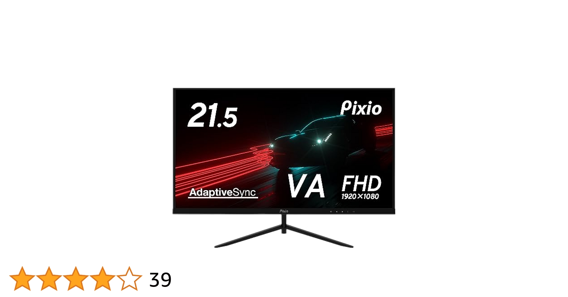 PC モニター Pixio 22インチ VA FHD モニター 75Hz Pixio PX222 | 22 inch 1080p 75Hz FHD VA Gaming Monitor