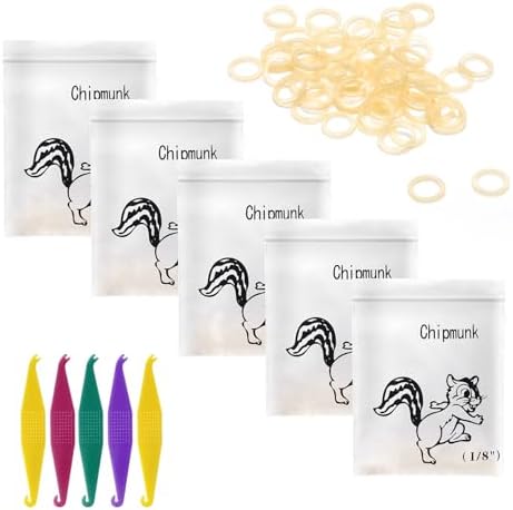 Elastici Ortodontici 3M Unitek Snorflex - Medio 1/8" (3.2mm), Confezione Da 100 Pezzi, Senza Coloranti