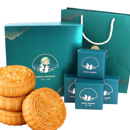 Gift Box Mooncakes,Moon Pies,Mid-Autumn Festival,Chinese Food,Family Gifts,2025 Freshly Baked,Chinese Snacks