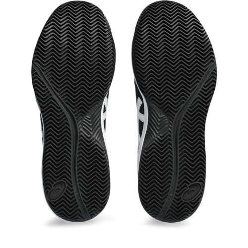 Tênis ASICS Gel Dedicate 8 Clay (Saibro) Masculino Preto e Branco Modelo 2023 (br_footwear_size_syst