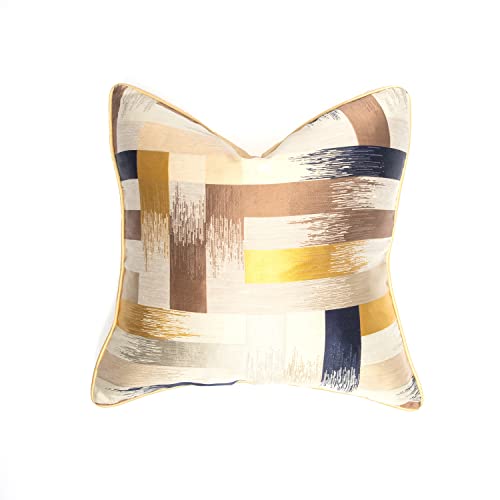 Retail King Throw Pillow Covers 18X18 Decorative Luxury Soft Square Throw Pillows For Sofa, Couch, Chair, Bedroom, Living Room (Heather) #TOP2