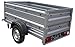 Produktbild UNITRAILER Pkw Anhänger Garden Trailer 200 Bundle mit zusätzlichen Bordwänden, Ladefläche 200x106 cm, 750 kg