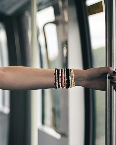 Volnova Boho Hair Ties Bracelets For Women 16 Pieces Hair Tie Bracelet 4 Styles Gorgeous Dual-Use Bracelet And Hair Tie, Soft & Stylish No Damage Hair Accessories #TOP6