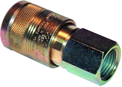 Female PCL 100 Series Coupling Made in Sheffield 1/2" BSP Pack Qty 1