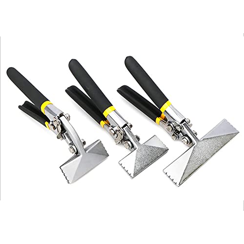 3 Stück gerade Blechbiegezange, multifunktional, versetzter Handnäher, Backen, manuelle Biege, Handwerkzeug, Kantenformer-Zange