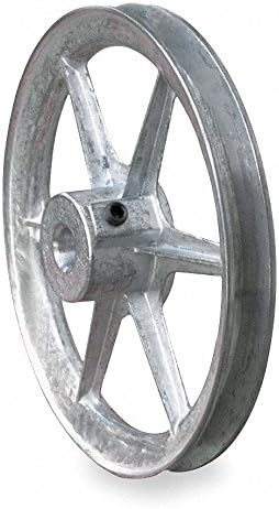 V-Belt Pulley, 7/8"Fixed, 14"Od, Zamak3