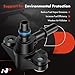 A-Premium Vapor Canister Purge Solenoid Valve Compatible with Ford F-150, Escape, Fusion, Explorer, Mustang, Edge, Taurus & Lincoln MKX, MKZ, Continental & Mazda Tribute & Mercury Mariner, Milan