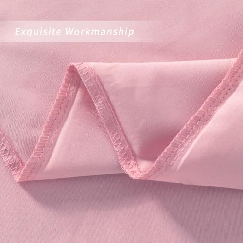 Image of Body Pillow Pillowcase with Zipper 1 piece,Pink,20 inchx54 inch