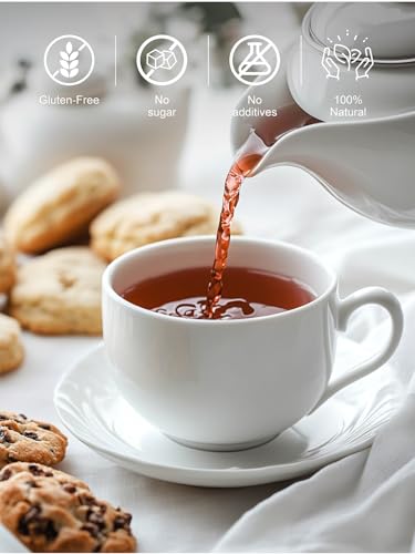 Image of TeeLux Vanilla Caramel Black Tea Bags, Blended Black Tea with Vanilla Caramel, Robust & Smooth Taste, 100 Count