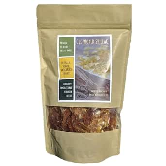 De-Waxed Blonde Shellac Flakes 1 lb. (16oz.)