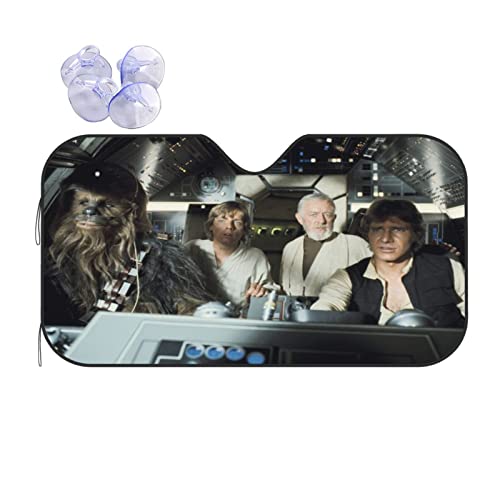 Funny Windshield Sun Shade for Car SUV Truck 29.9x55 inches Car Windshield Sun Shade Blocks Uv Rays Sun Visor Protector Keep Your Vehicle Cool
