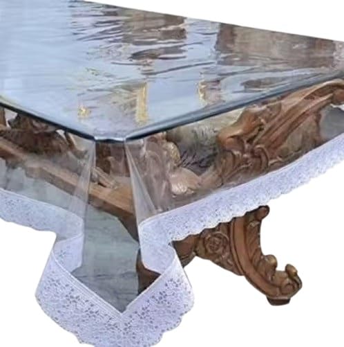 Durable Plastic Printed Table Cover – Brown, 4 Seater Size, Easy Maintenance Table Cover_081_White-image-46