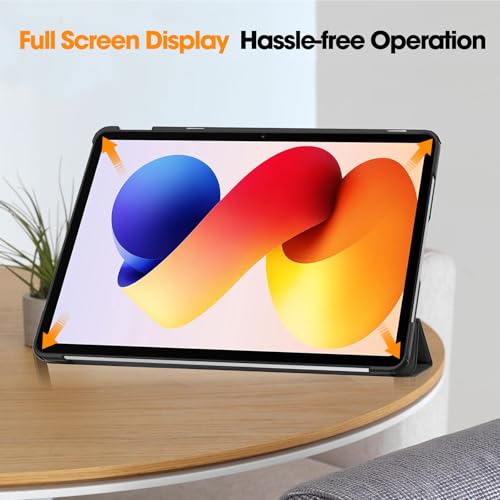 Image of ProElite Case Cover for Redmi Pad 2 Pro 12.1 inch Case, Slim Trifold Flip case Cover for Xiaomi Redmi Pad 2 Pro 12.1 inch Tablet [Auto Sleep Wake Feature], Black
