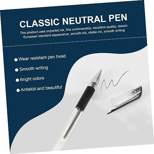 12 bolígrafos de tinta gel con diseño ergonómico para escritura suave miniatura 7