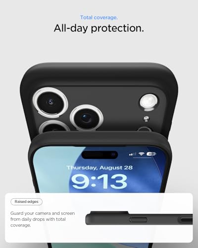 Image of Spigen for iPhone 17 Pro Max Case, Ultra Hybrid [TPU Covered Camera Control] [Anti-Yellowing] [No Magnet Ring] - Matte Black
