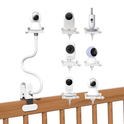Support pour Moniteur bébé GHB,Support Universel pour caméra bébé pour Moniteur bébé Philips Avent,Supports à Pince pour...