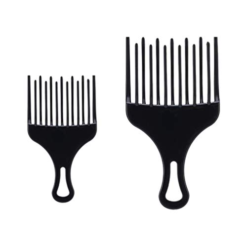 Set de 2 Peines de Dientes Anchos para Cabello Grueso y Rizado miniatura 1