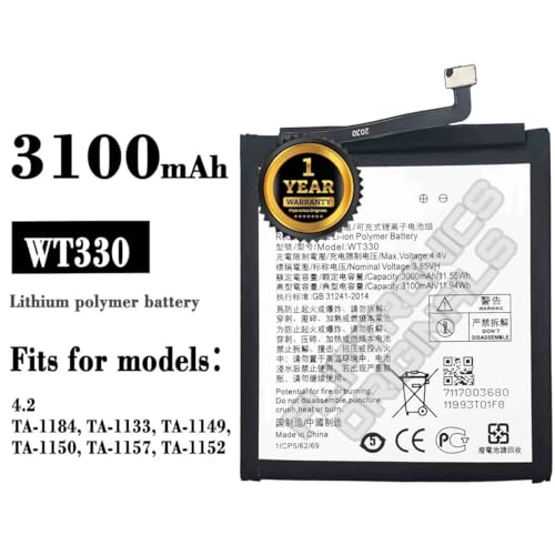 Image of WT330 Battery for Nokia 4.2 TA-1184 TA-1133 TA-1149 TA-1150 TA-1157 TA-1152 Battery with 1 Year Warranty****(X204)