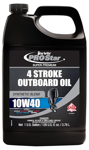 STAR BRITE Super Premium Synthetic Blend 4 Stroke Oil 10W 40-1 GAL (028200)