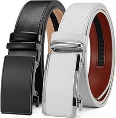 2 Pack-black Belt, White Belt-1