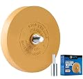 S SATC Decal Eraser Wheel?4 Inch Pin Stripe Removal Tool 1 Pack Adhesive Remover Wheel with Pad & Adapter Graphics Removal Tool Eraser Wheel Decal Remover
