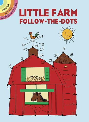Little Farm Follow-the-Dots (Dover Little Activity Books: Animals)