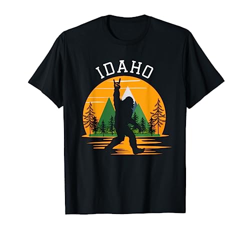 Sasquatch de pie grande del estado de Idaho Camiseta