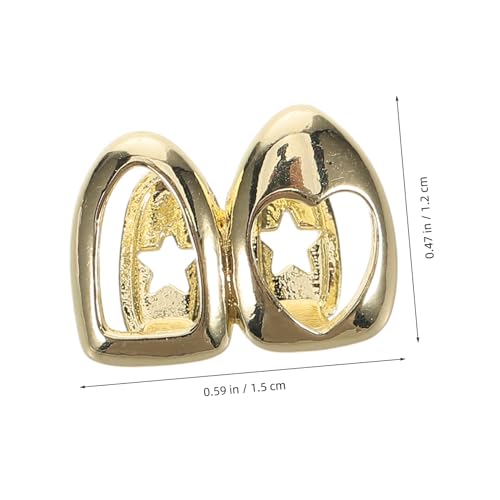Gatuida Gold Tooth Caps Instant Smile Grills miniatura 2